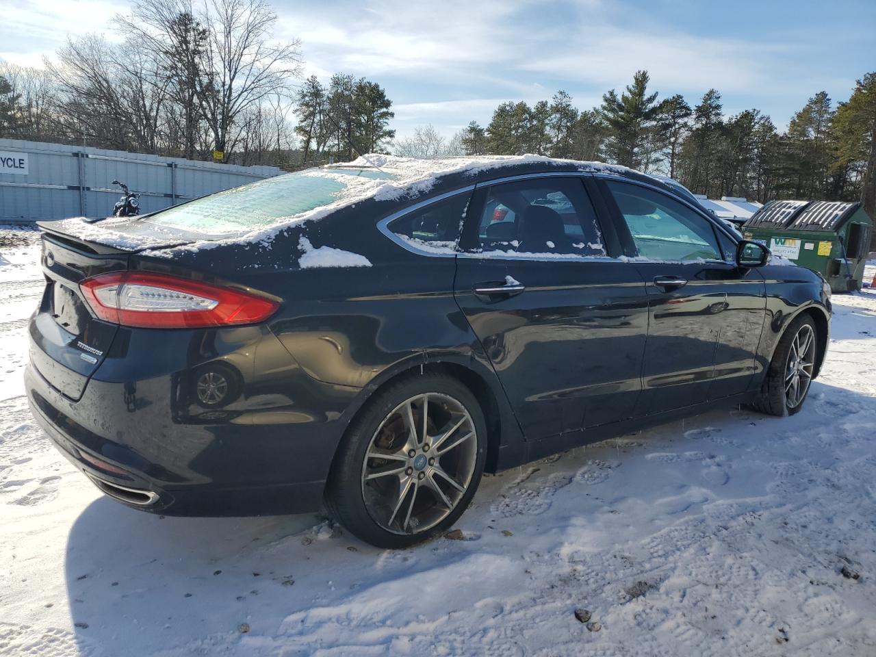 Lot #3034386131 2013 FORD FUSION TIT