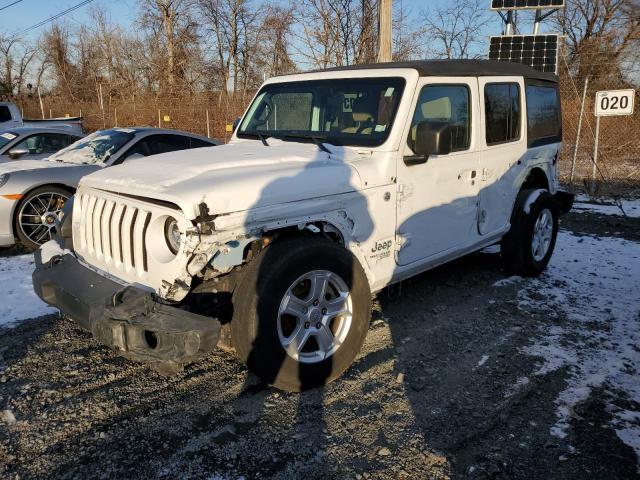 JEEP WRANGLER U 2020 white  gas 1C4HJXDG0LW201057 photo #1