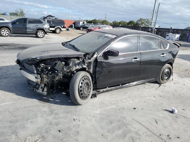 NISSAN ALTIMA 3.5 2017 black  gas 1N4BL3AP5HC149582 photo #1