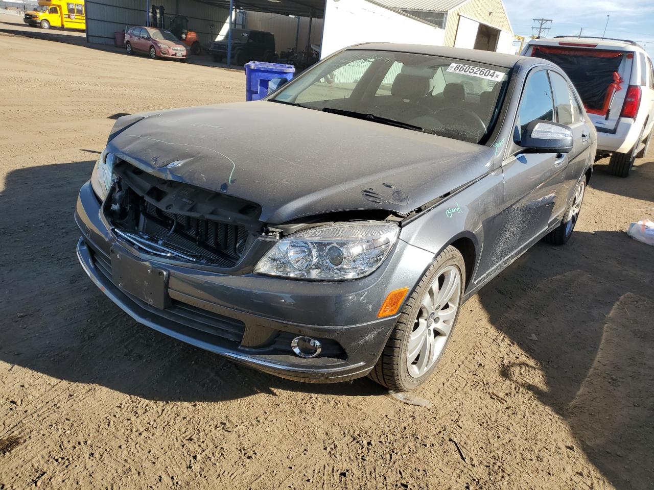 Lot #3033492095 2009 MERCEDES-BENZ C 300 4MAT