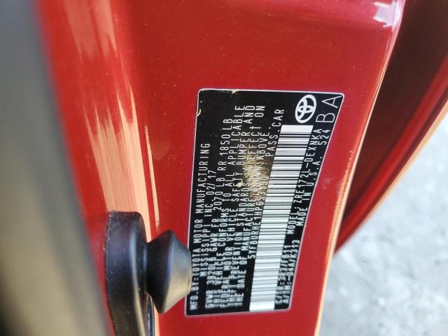 2017 TOYOTA COROLLA L - 5YFBURHE1HP653150