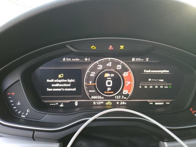 2018 AUDI S5 PRESTIG WAUC4CF51JA008705
