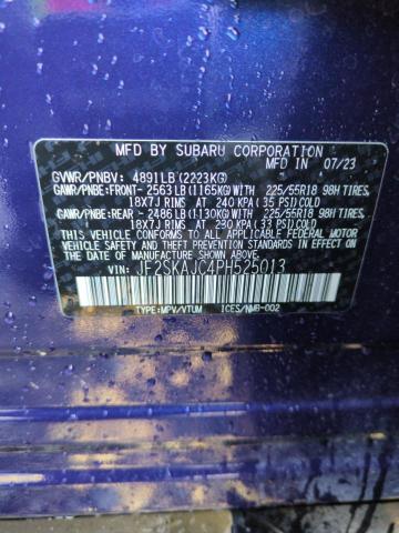 2023 SUBARU FORESTER S - JF2SKAJC4PH525013