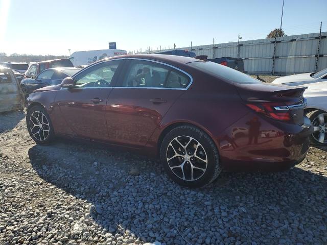 BUICK REGAL SPOR 2017 maroon sedan 4d gas 2G4GL5EX7H9116205 photo #3