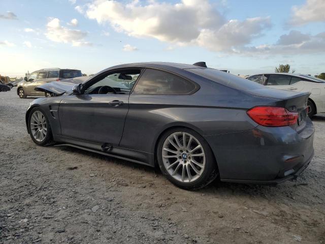 BMW M4 2015 gray  gas WBS3R9C51FK334316 photo #3