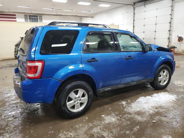 FORD ESCAPE XLT 2011 blue  flexible fuel 1FMCU9DG7BKA32220 photo #4