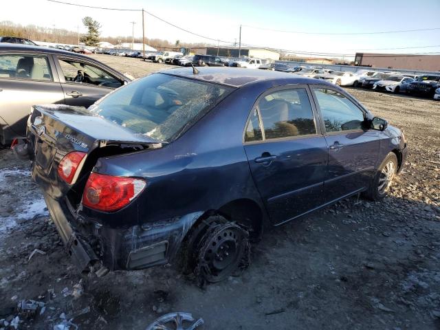 TOYOTA COROLLA CE 2005 blue sedan 4d gas 2T1BR32E45C499049 photo #4