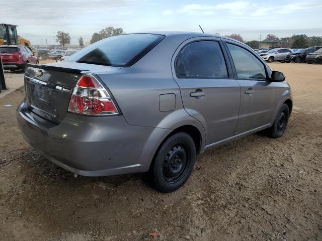 CHEVROLET AVEO LS 2010 gray sedan 4d gas KL1TD5DE7AB133453 photo #4