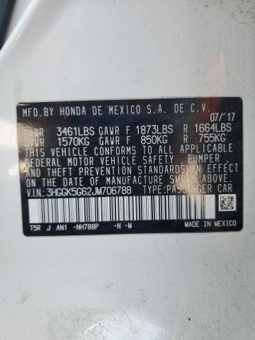 2018 HONDA FIT SPORT 3HGGK5G62JM706788