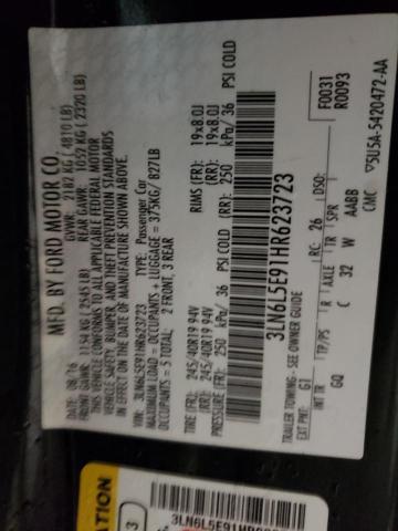 2017 LINCOLN MKZ RESERV - 3LN6L5E91HR623723