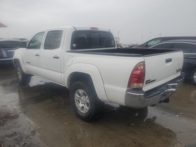 TOYOTA TACOMA DOU 2005 white  gas 5TEJU62N25Z050670 photo #3