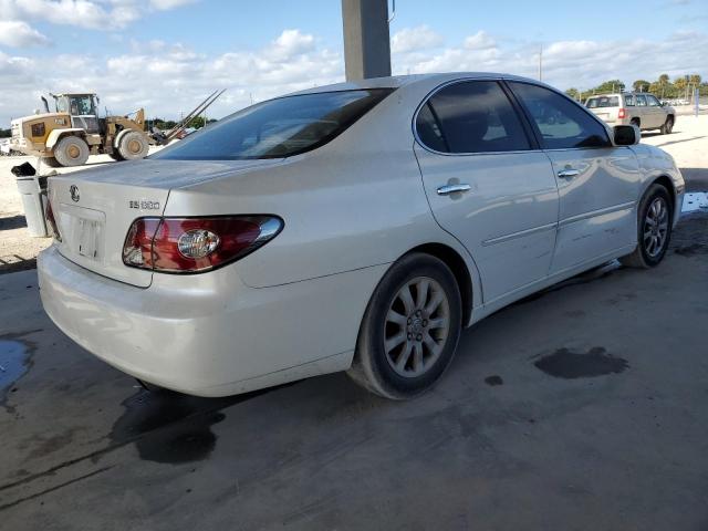 LEXUS ES 330 2004 white  gas JTHBA30G845001814 photo #4