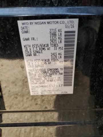 2016 INFINITI QX60 - 5N1AL0MNXGC517117