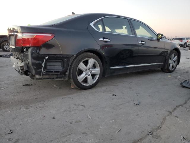 LEXUS LS 460L 2012 black  gas JTHGL5EF9C5045346 photo #4