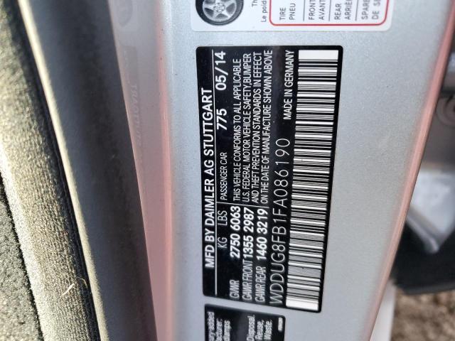 2015 MERCEDES-BENZ S 550 4MAT - WDDUG8FB1FA086190