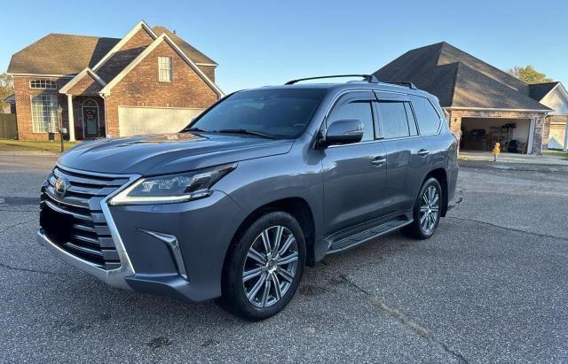 LEXUS LX 570 2017 gray 4dr spor gas JTJHY7AX9H4242786 photo #3