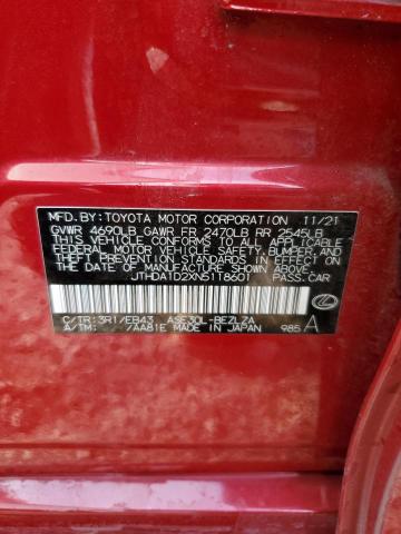 2022 LEXUS IS 300 - JTHDA1D2XN5118601