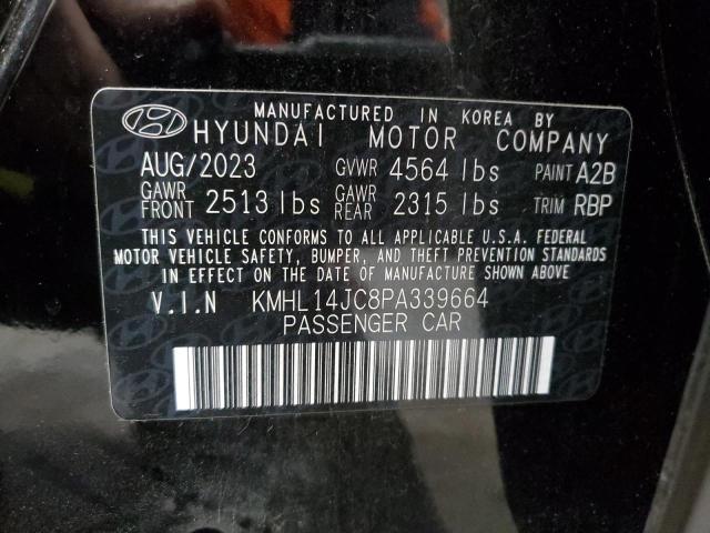 VIN KMHL14JC8PA339664 2023 HYUNDAI SONATA no.12