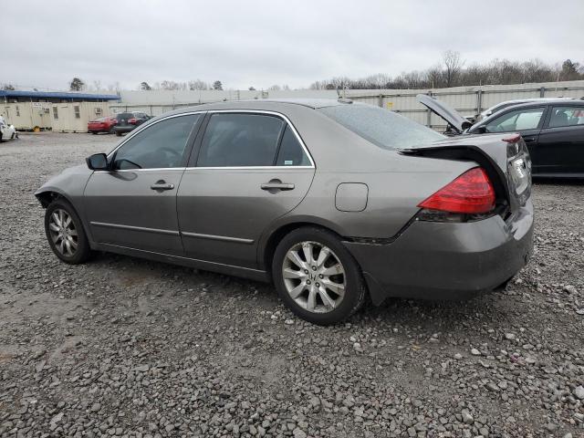 HONDA ACCORD EX 2007 brown sedan 4d gas 1HGCM66517A060348 photo #3