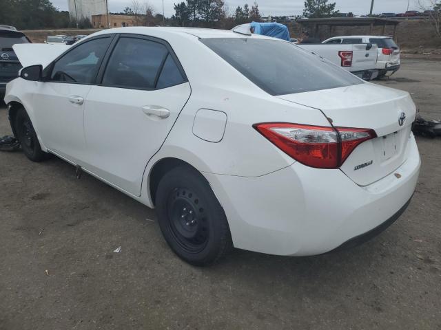 TOYOTA COROLLA L 2015 white sedan 4d gas 5YFBURHE5FP276514 photo #3