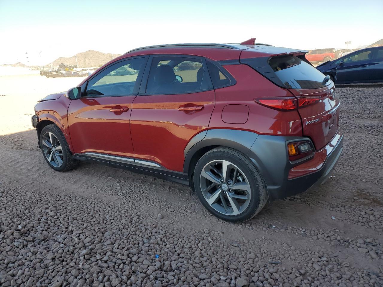 Lot #3028429279 2021 HYUNDAI KONA ULTIM