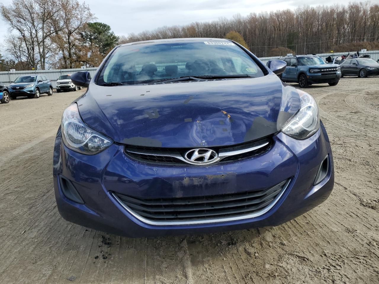 Lot #3028387843 2012 HYUNDAI ELANTRA GL