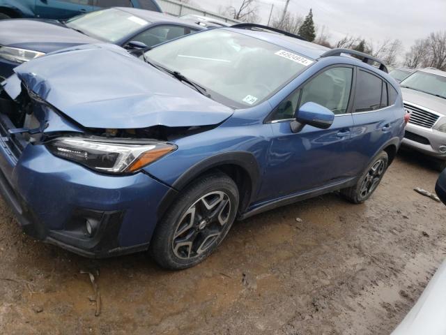 SUBARU CROSSTREK 2018 blue  gas JF2GTALC0J8350296 photo #1