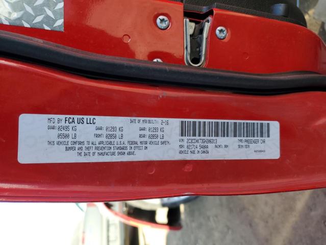 2016 DODGE CHARGER PO - 2C3CDXKT3GH206313