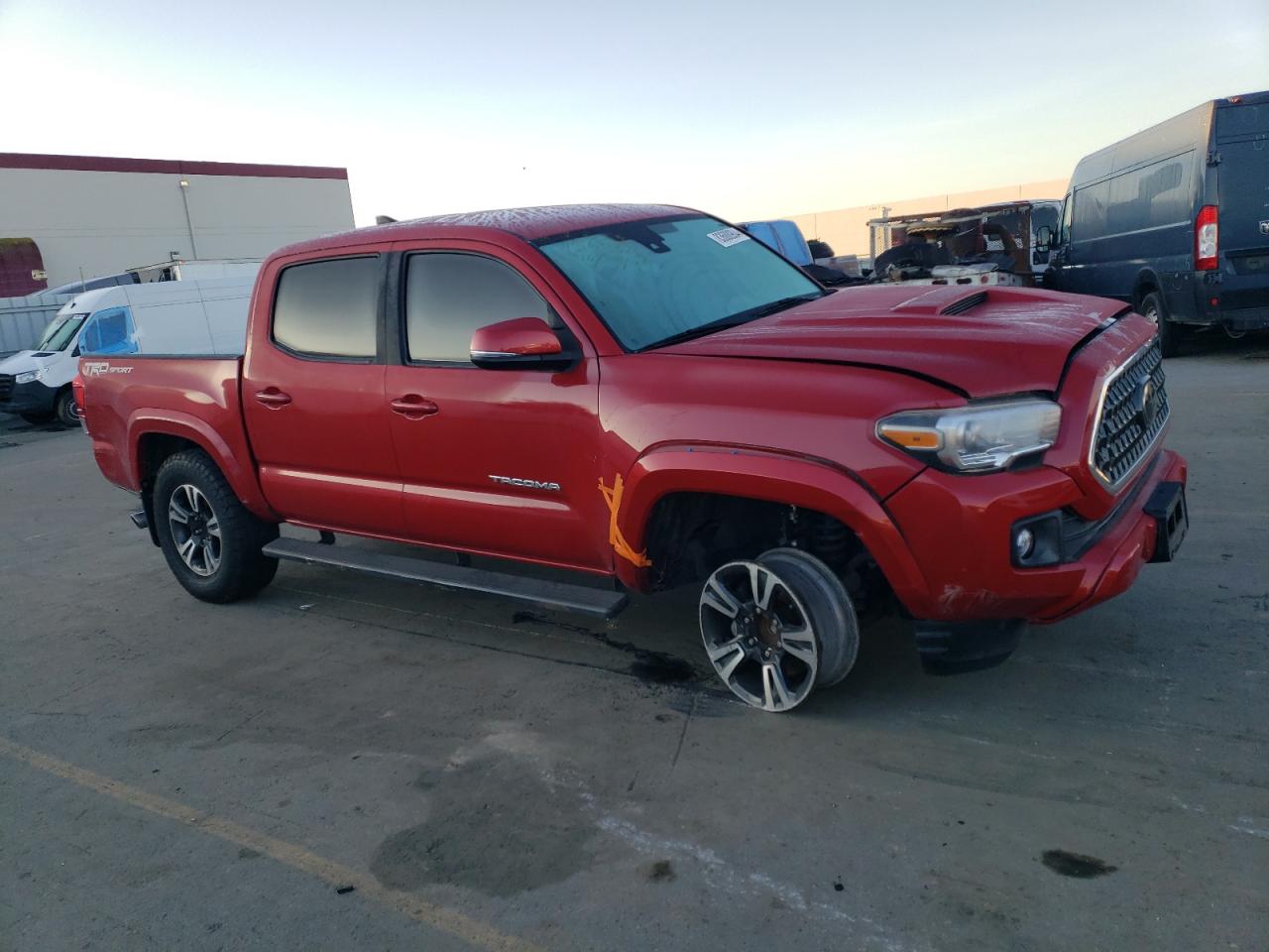 Lot #3041743442 2018 TOYOTA TACOMA DOU