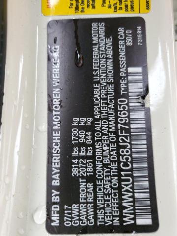 2018 MINI COOPER - WMWXU1C58J2F79650