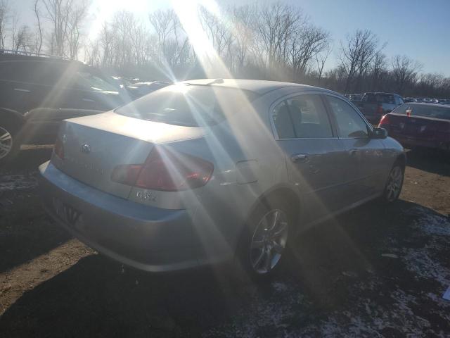 INFINITI G35 2005 silver sedan 4d gas JNKCV51F45M316367 photo #4