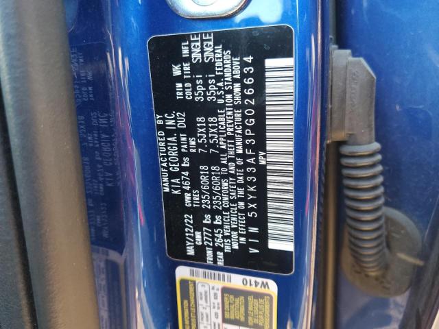 2023 KIA SPORTAGE E - 5XYK33AF3PG026634