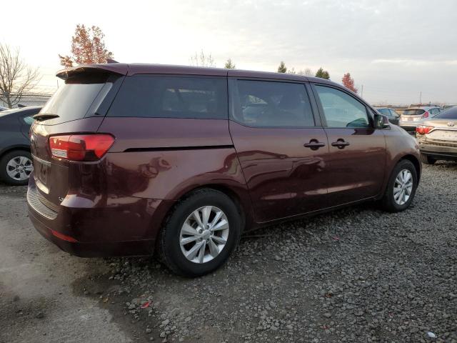 KIA SEDONA LX 2017 burgundy sports v gas KNDMB5C12H6229124 photo #4