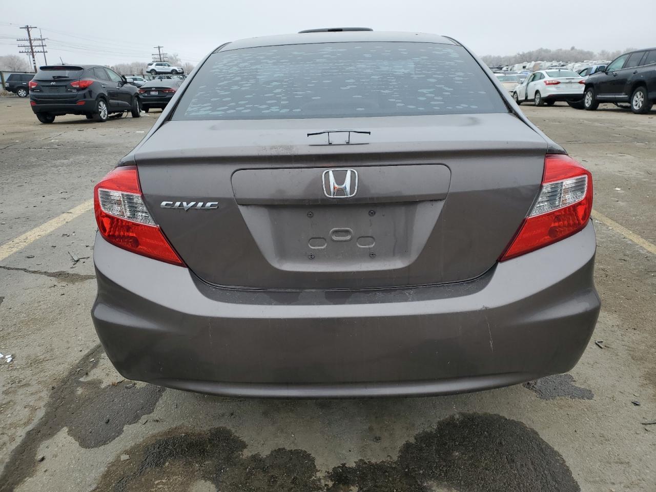 Lot #3029624068 2012 HONDA CIVIC LX