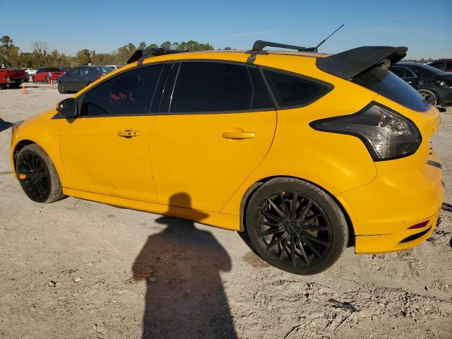 FORD FOCUS ST 2013 yellow  Gasoline 1FADP3L90DL175867 photo #3