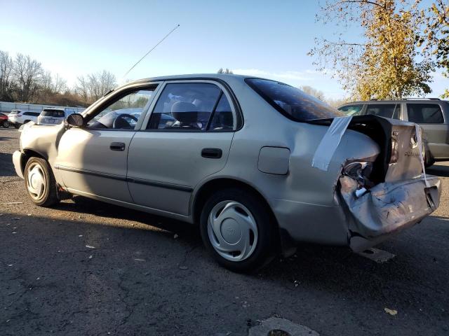 TOYOTA COROLLA VE 2000 silver  gas 1NXBR12E8YZ316145 photo #3