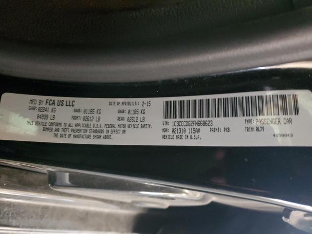 2015 CHRYSLER 200 S - 1C3CCCDG2FN668623
