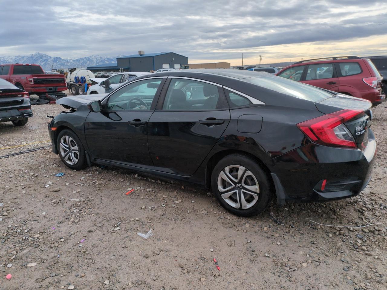 Lot #3033383879 2016 HONDA CIVIC LX