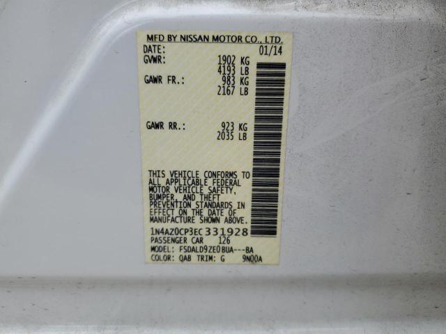 VIN 1N4AZ0CP3EC331928 2014 NISSAN LEAF no.13