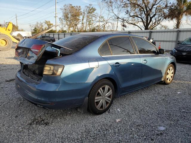 VOLKSWAGEN JETTA S 2017 blue  gas 3VW167AJ9HM386751 photo #4