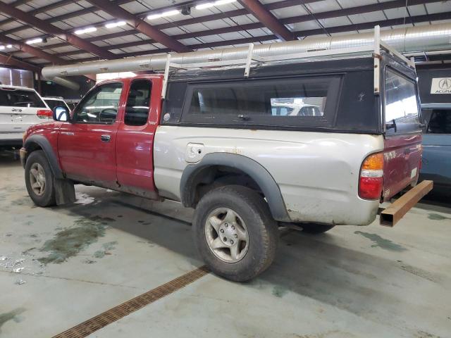 TOYOTA TACOMA XTR 2002 two tone club cab gas 5TEWN72N32Z097646 photo #3