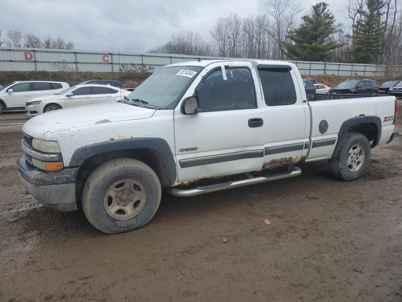 Lot #3033127012 2001 CHEVROLET 1500 SILVE