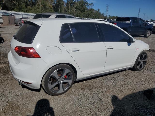 VOLKSWAGEN GTI 2015 white  gas 3VW4T7AU6FM031498 photo #4