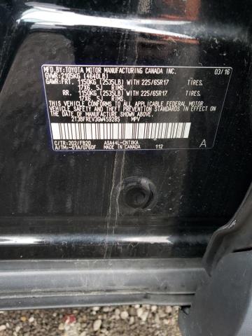 2016 TOYOTA RAV4 LE 2T3BFREV3GW459285