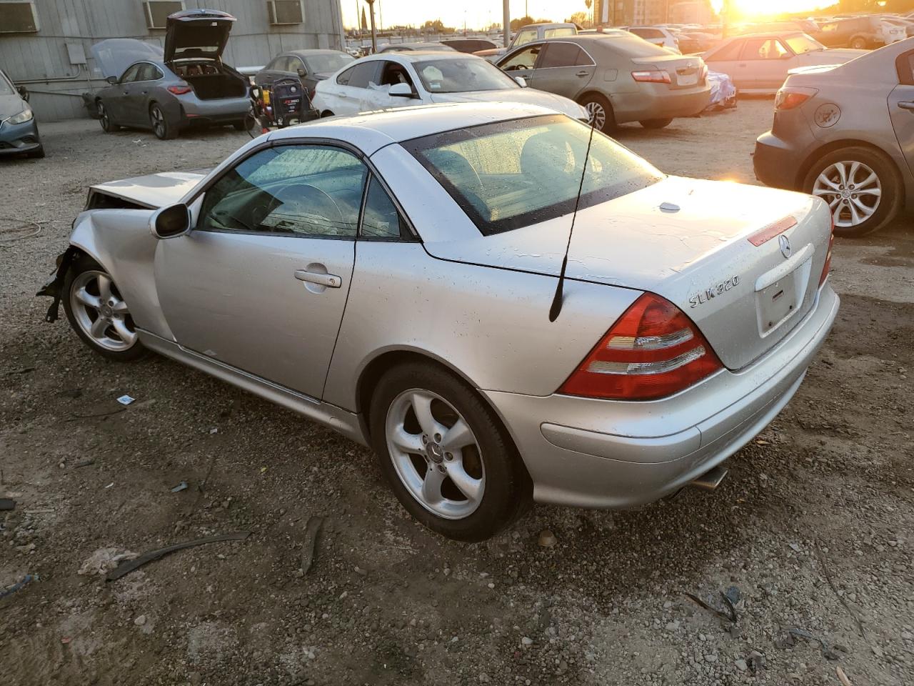 Lot #3025925948 2002 MERCEDES-BENZ SLK 320