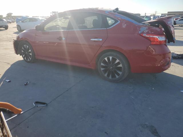 NISSAN SENTRA S 2017 red  gas 3N1AB7AP6HY263083 photo #3