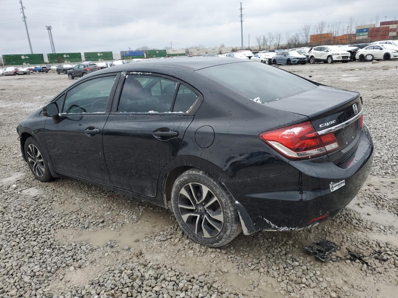 Lot #3030637175 2013 HONDA CIVIC EXL