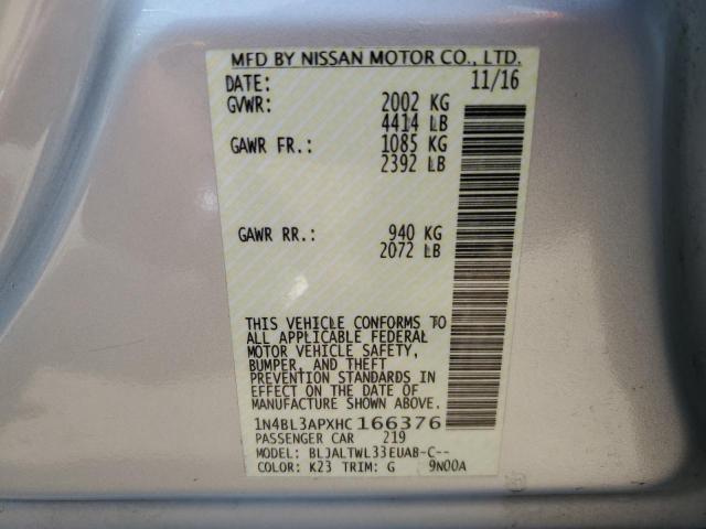 2017 NISSAN ALTIMA 3.5 - 1N4BL3APXHC166376