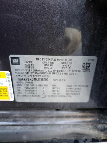 2017 BUICK ENCLAVE - 5GAKVBKD7HJ138499