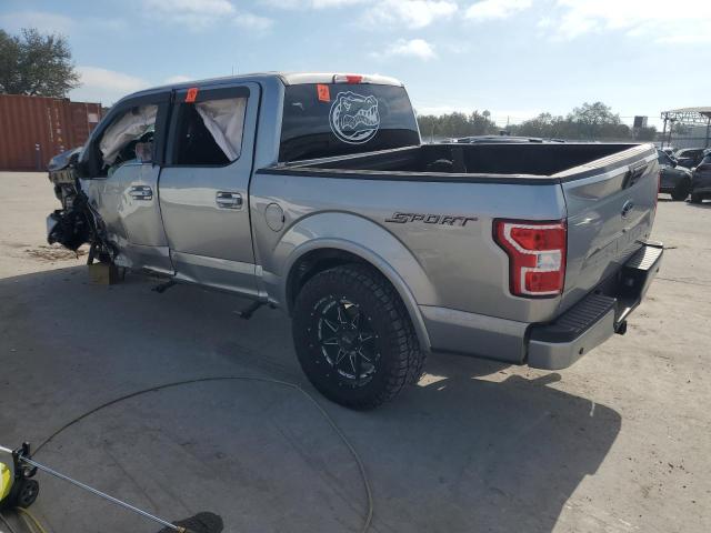 FORD F150 SUPER 2020 silver  gas 1FTEW1CP1LFC00387 photo #3